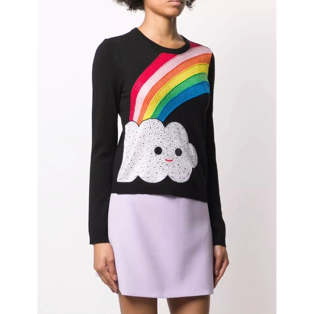 šSOLDšAlice + Olivia x Friends With You Sweater - Picture 3 of 10